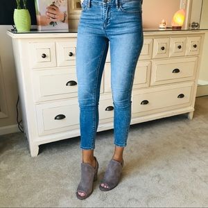 Armani Exchange Super Skinny Ankle Jeans